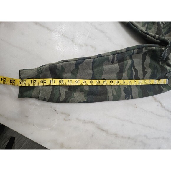 Independent Trading Company Mens Small Forest Camo Midweight Hooded Pullover - Picture 7 of 9